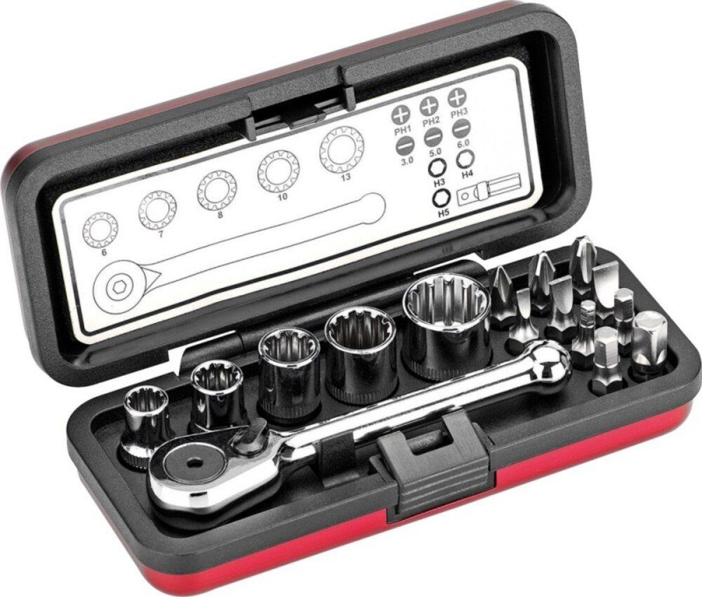 Steinbohrer Cimco Steckschlüssel-Bit-Box 113156