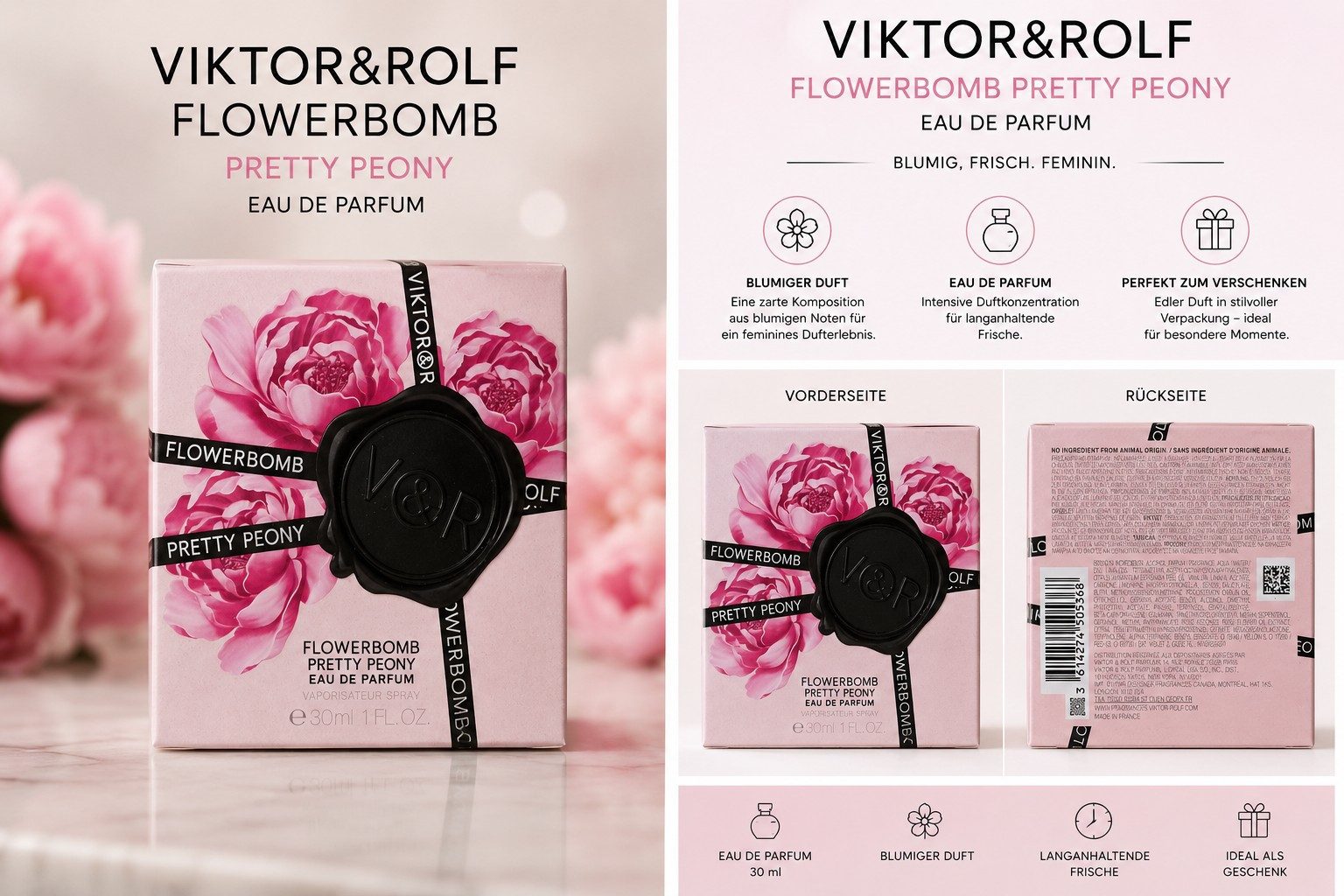 Viktor & Rolf Eau de Parfum Flowerbomb Pretty Peony