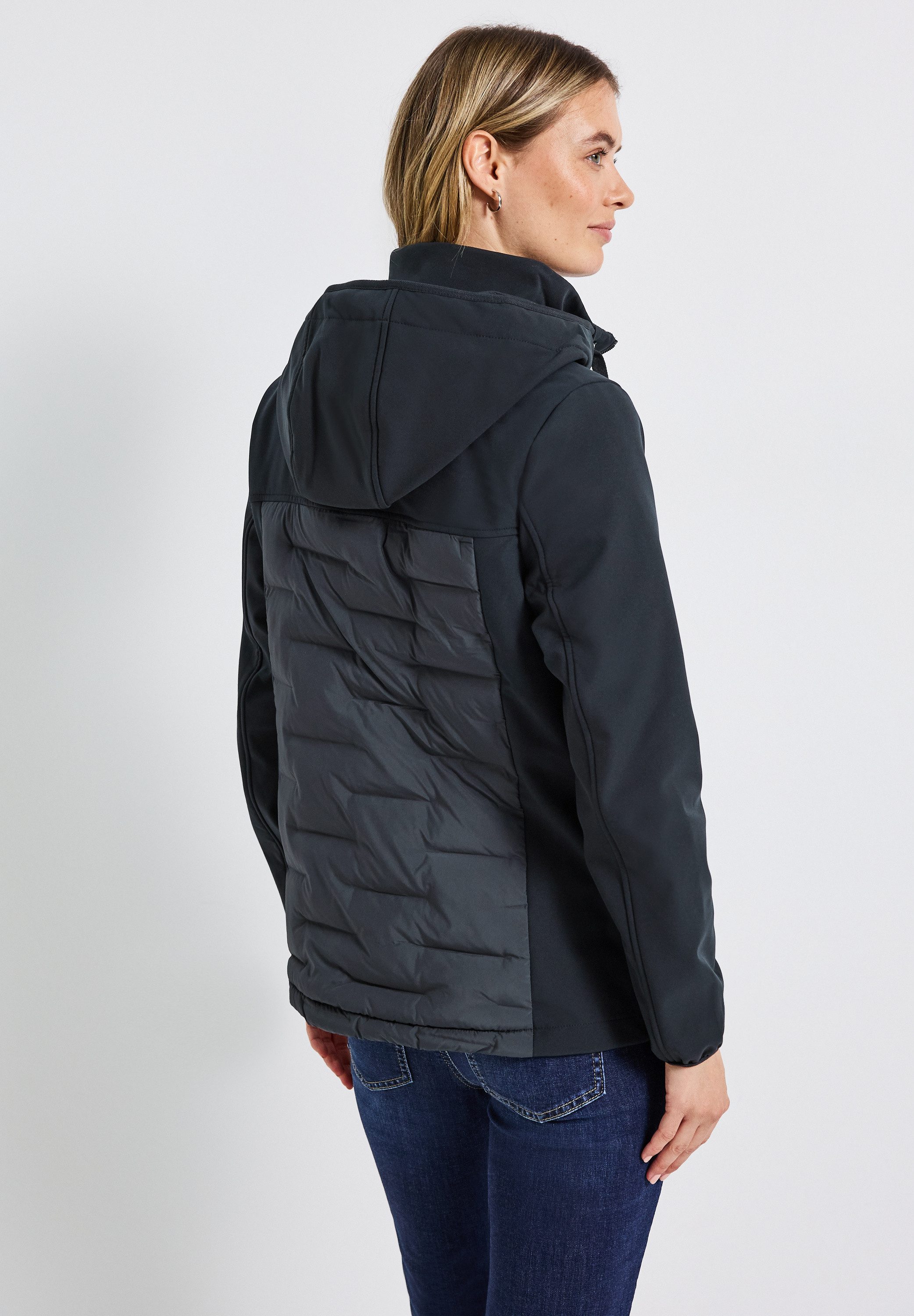 STREET ONE Softshelljacke mit Kapuze günstig online kaufen