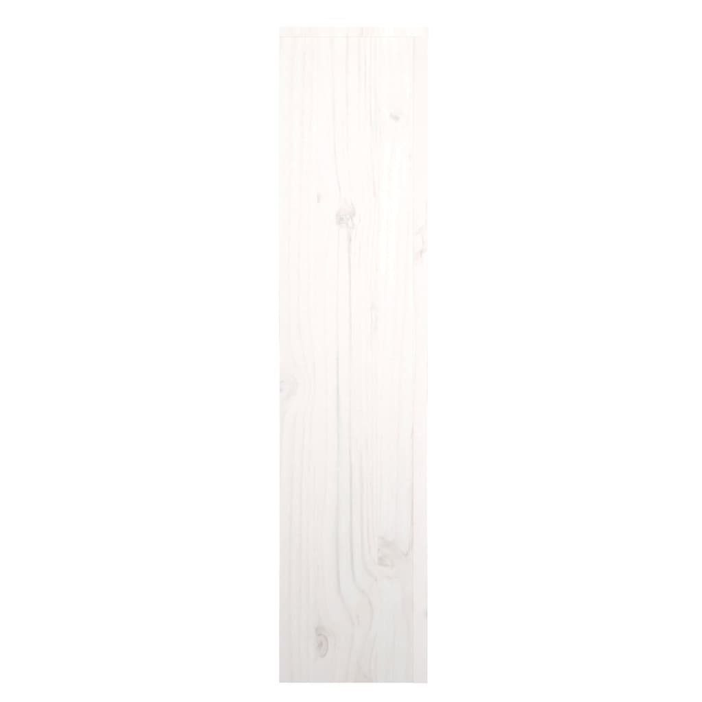 Heizkörper-Wäschetrockner Kiefer 79,5x19x84 cm vidaXL Heizkörperverkleidung Weiß Massivholz