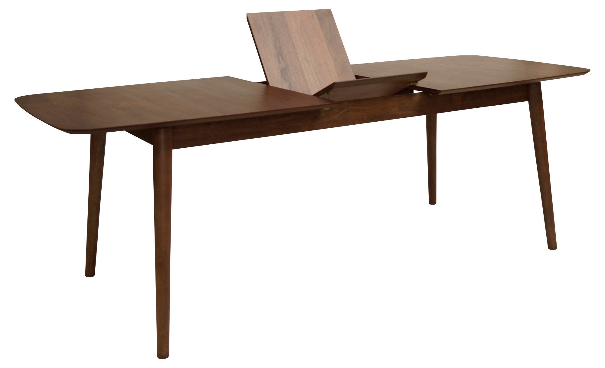ACTONA GROUP Esstisch Montreux Tisch, Breite 219 cm, Auszug, Nussbaumfurnier, Schmetterlingsauszug inkl. Stauraum