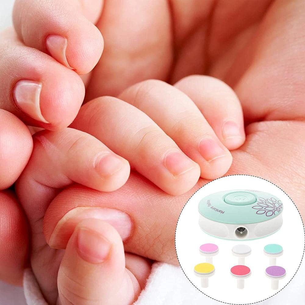 Baby Nagelknipser, Elektrisch, Nagelfeile Baby GelldG Maniküre-Pediküre-Set Sicherer