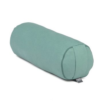 bodhi Yoga Bolster Yoga MINI BOLSTER ECO (Nackenrolle) Buchweizenschalen olivgrün