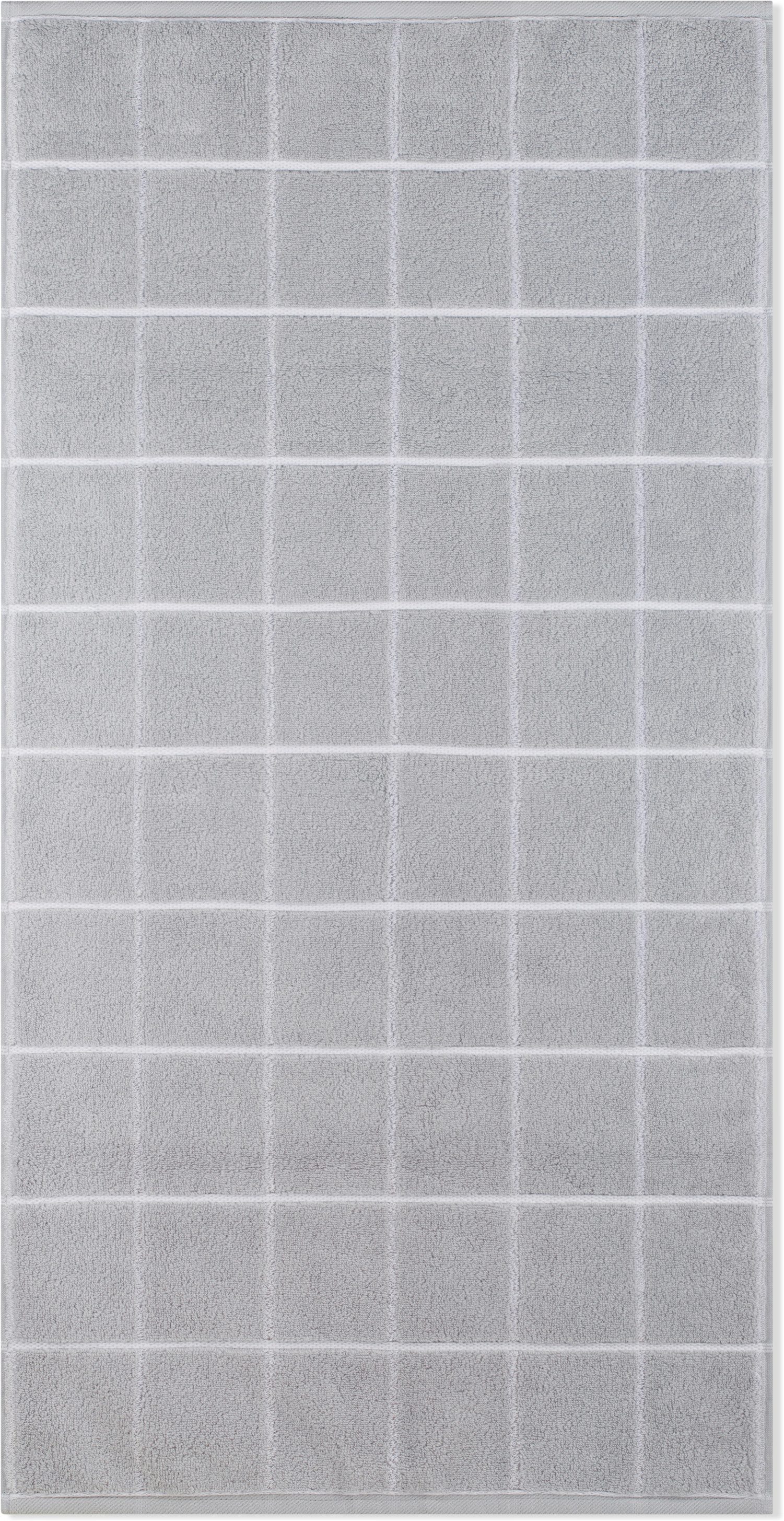 ROSS Duschtuch Überkaro 9032, (1-St), 100% Baumwolle, kariert, in modischen Karo Farben