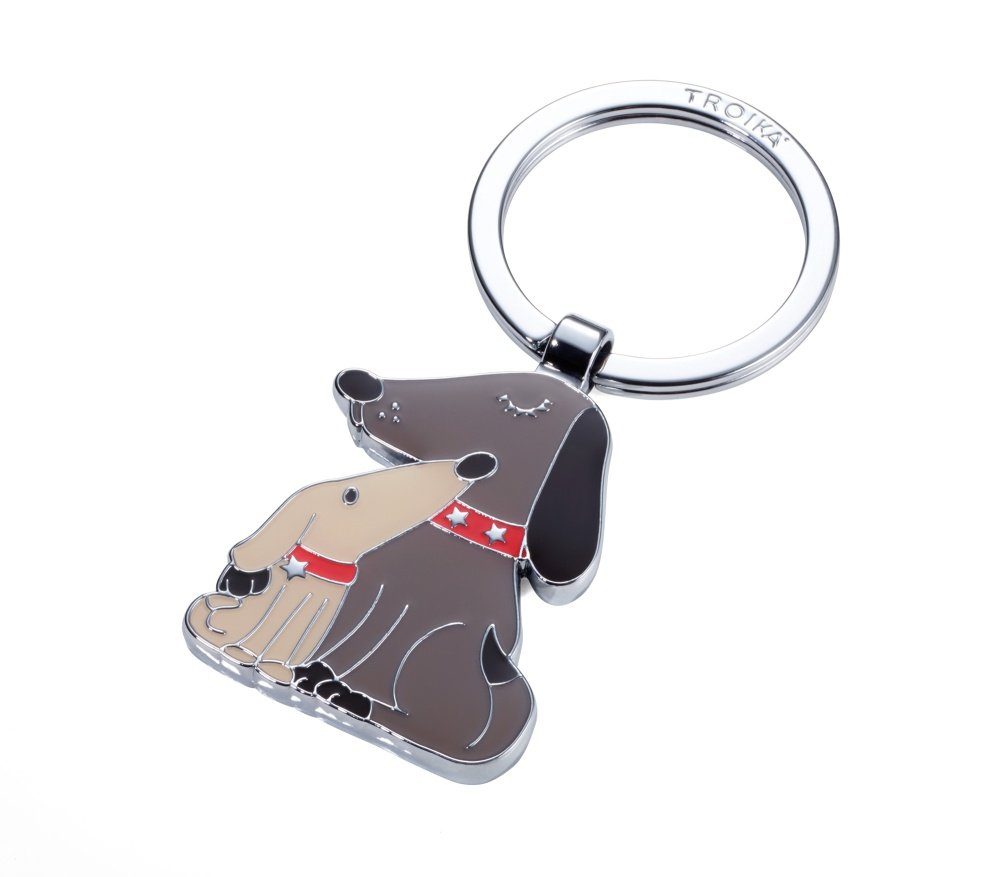 TROIKA Schlüsselanhänger Schlüsselanhänger Hund, Welpe DOG & DOGGY