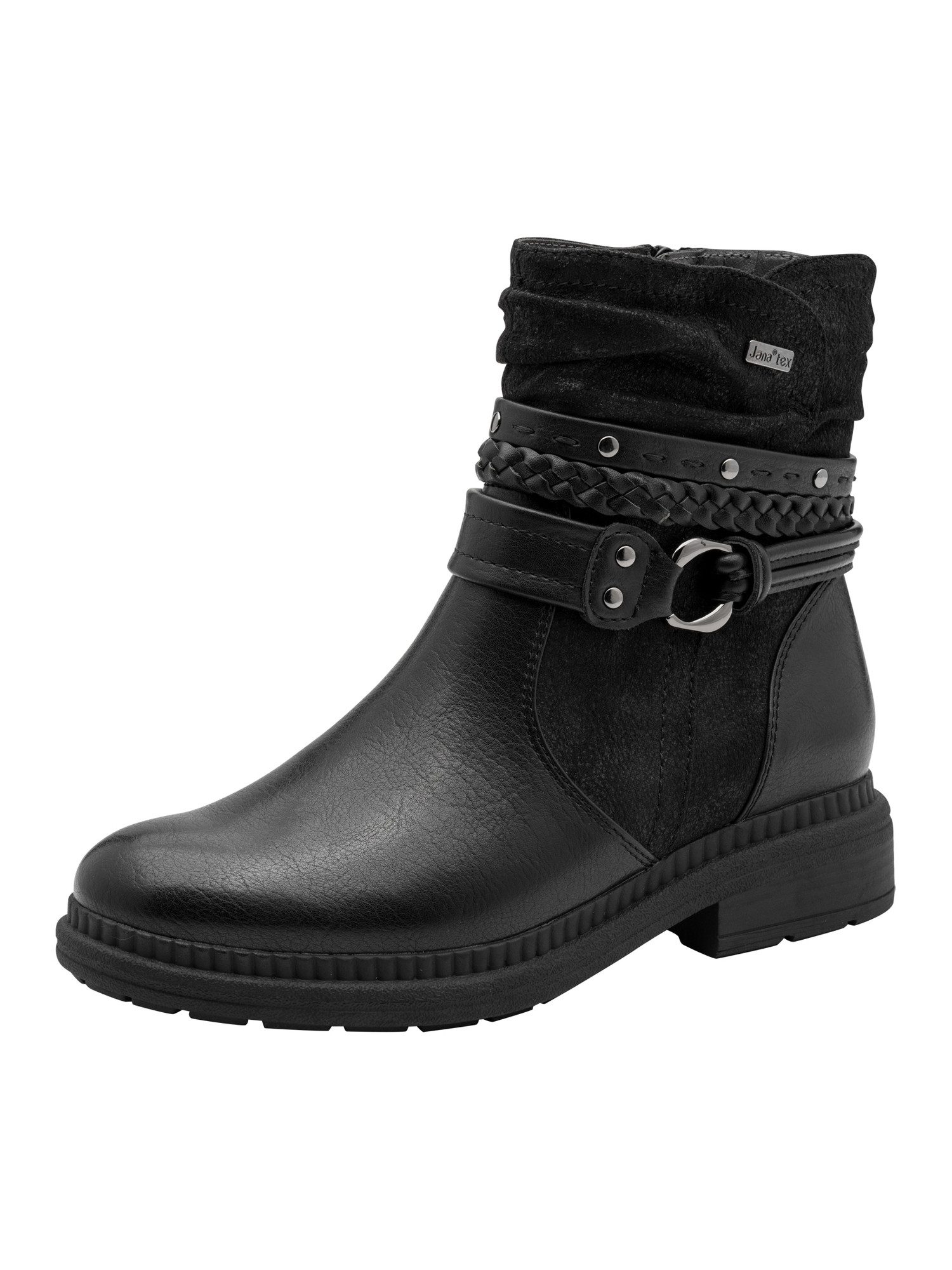 Tex, Vegan, Mehrweite mit Absatz kein Absatz Stiefelette