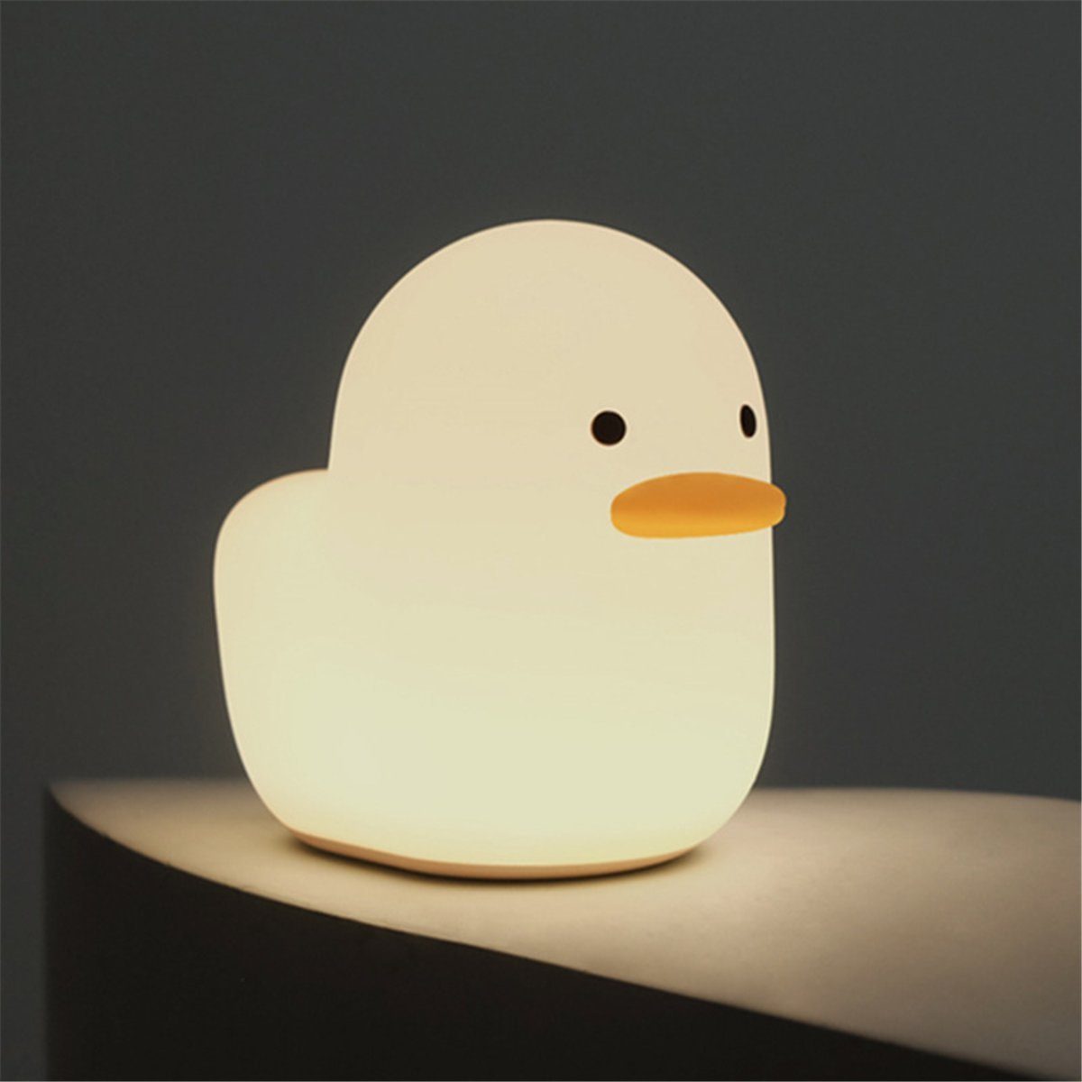 Touch-Steuerung Wiederaufladbares, für mit Kinder K&B Nachtlicht Entenlicht dimmbares LED