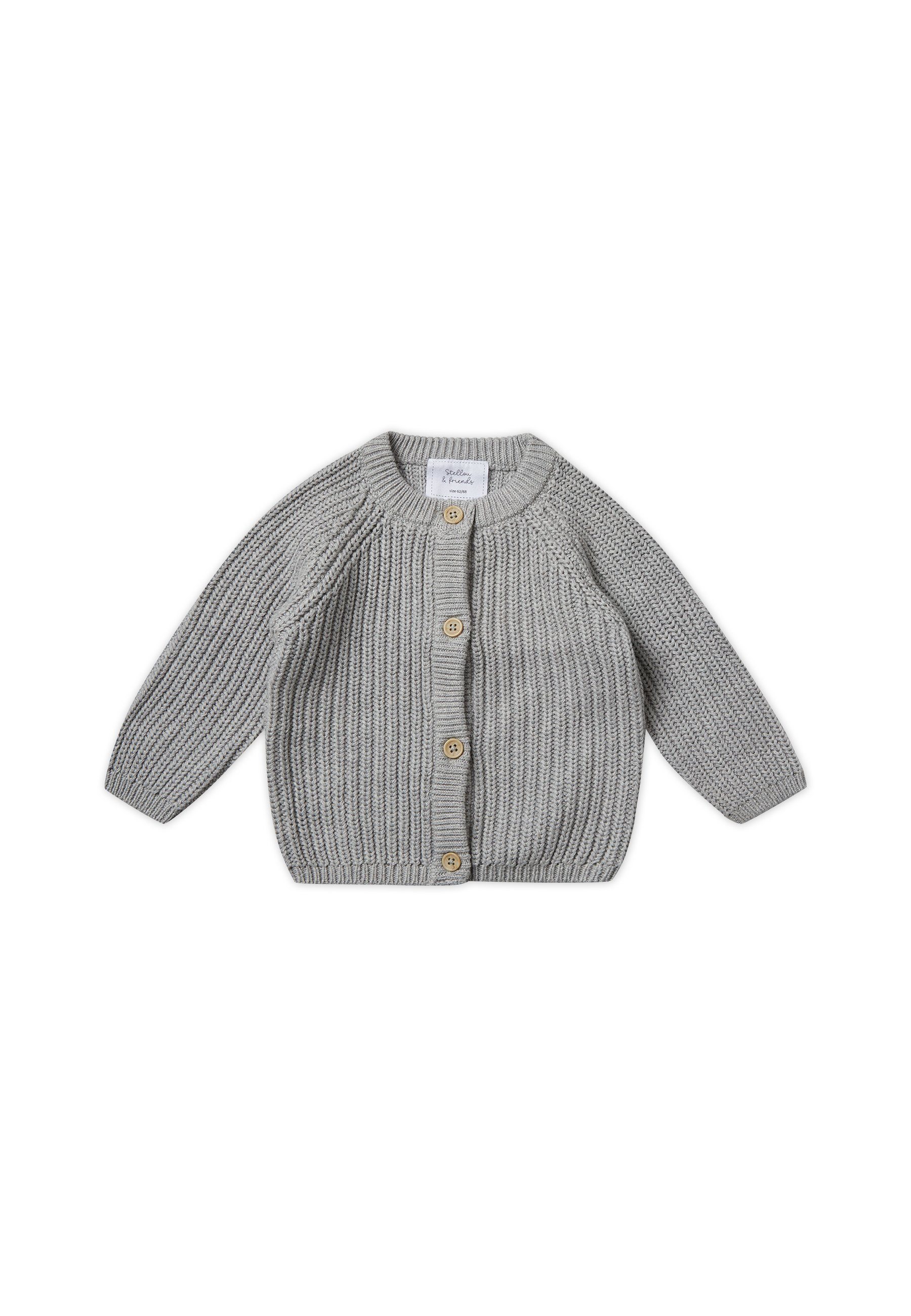 Strickjacke Gerippter Cardigan