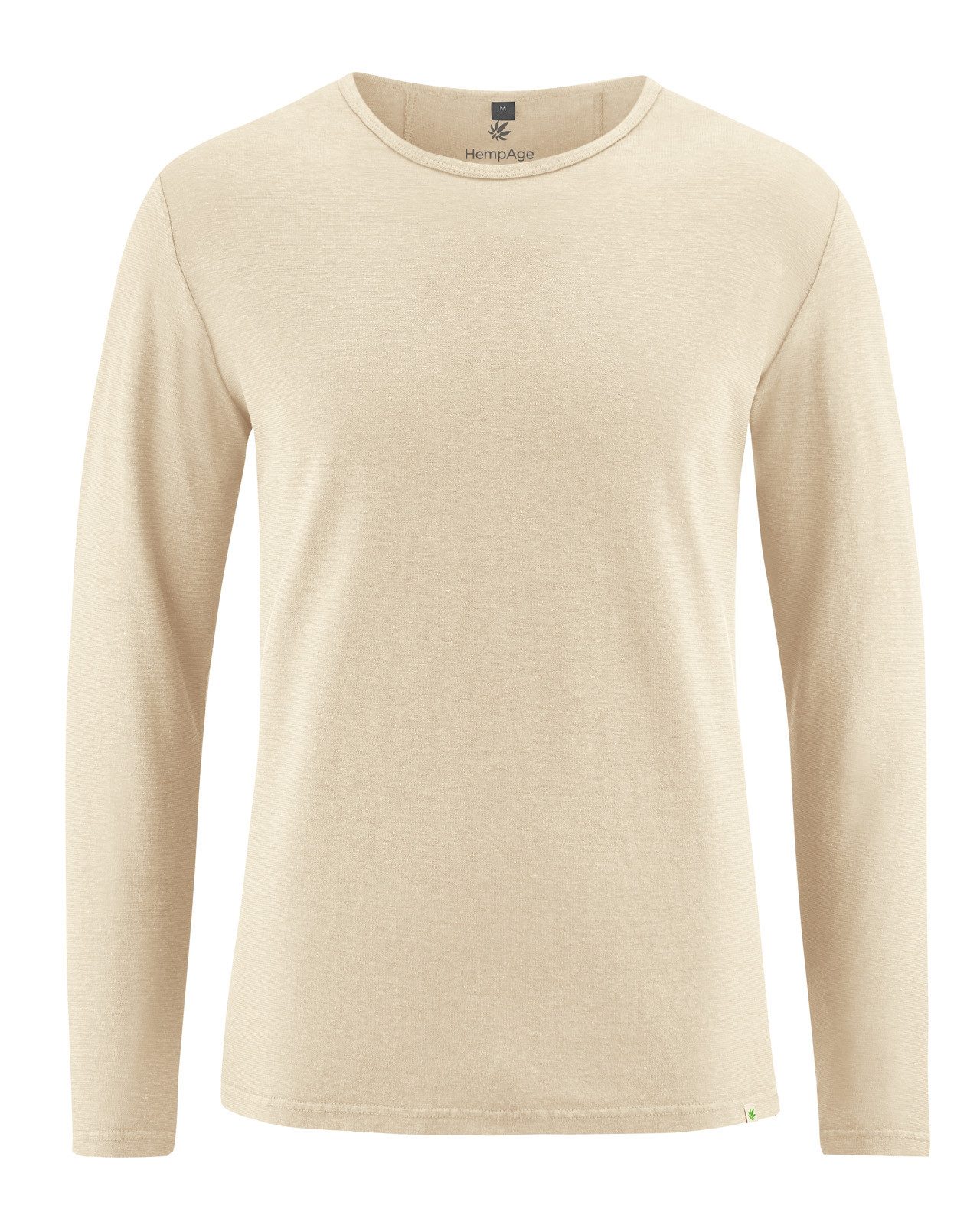 HempAge Langarmshirt DH843 Klassisches Langarmshirt