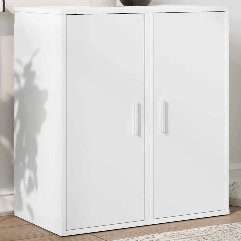 furnicato Schuhschrank Weiß 32 x 35 x 70 cm aus Holzwerkstoff (1-St)