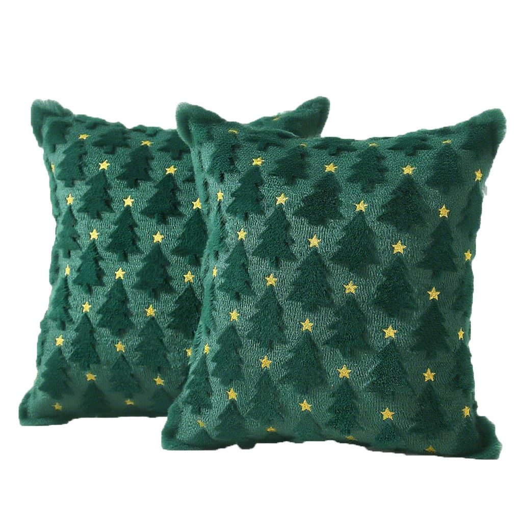 CLTYQ Kissenbezug Kissenbezug Weihnachten 2 Stück, günstig online kaufen