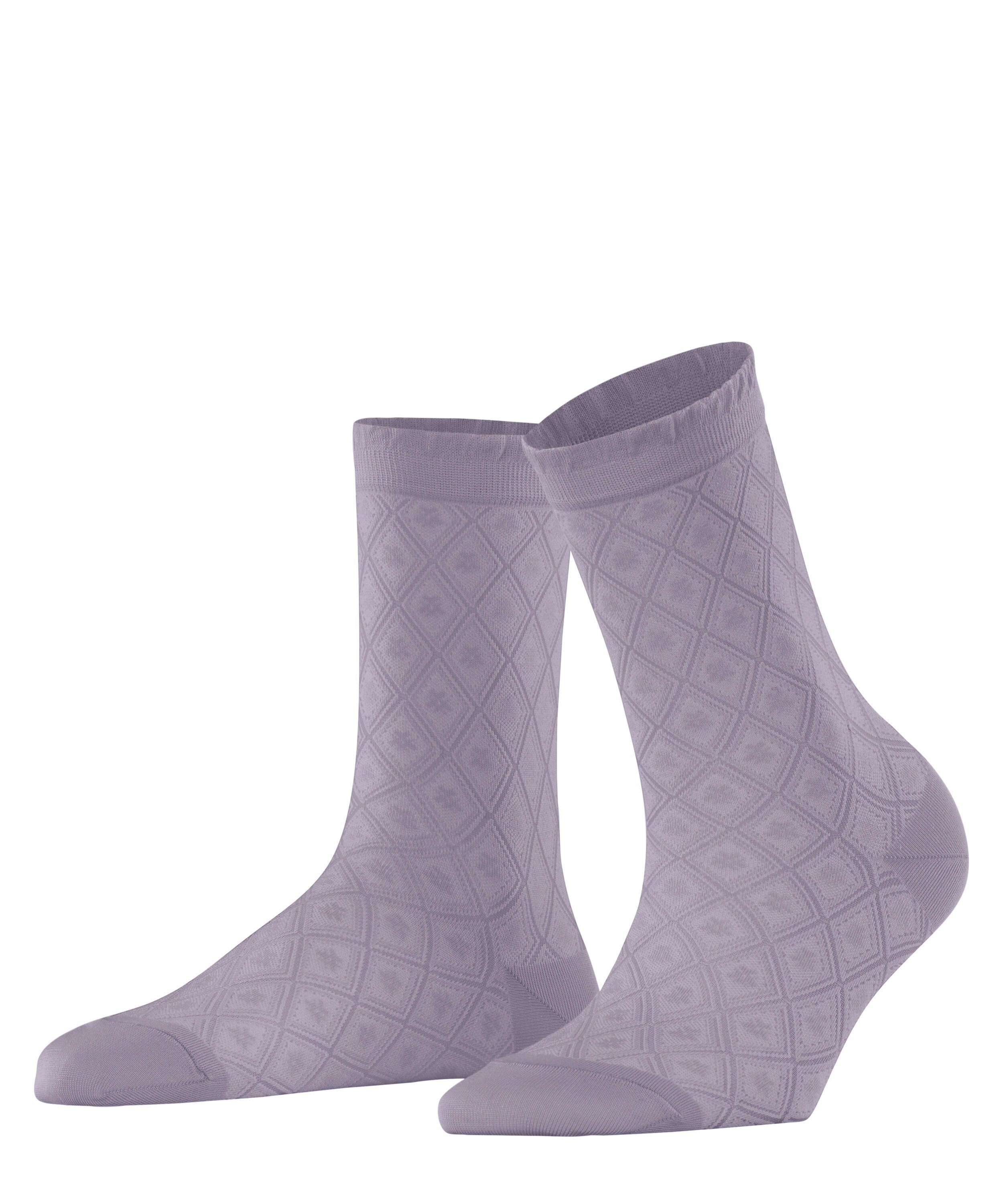 FALKE Socken Argyle Charm (1-Paar) lilac tint (8678)