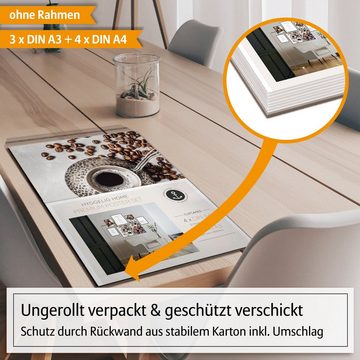 Hyggelig Home Poster, Essen (Set, 7 St), Knickfreie Lieferung Qualitätsdruck Dickes Papier