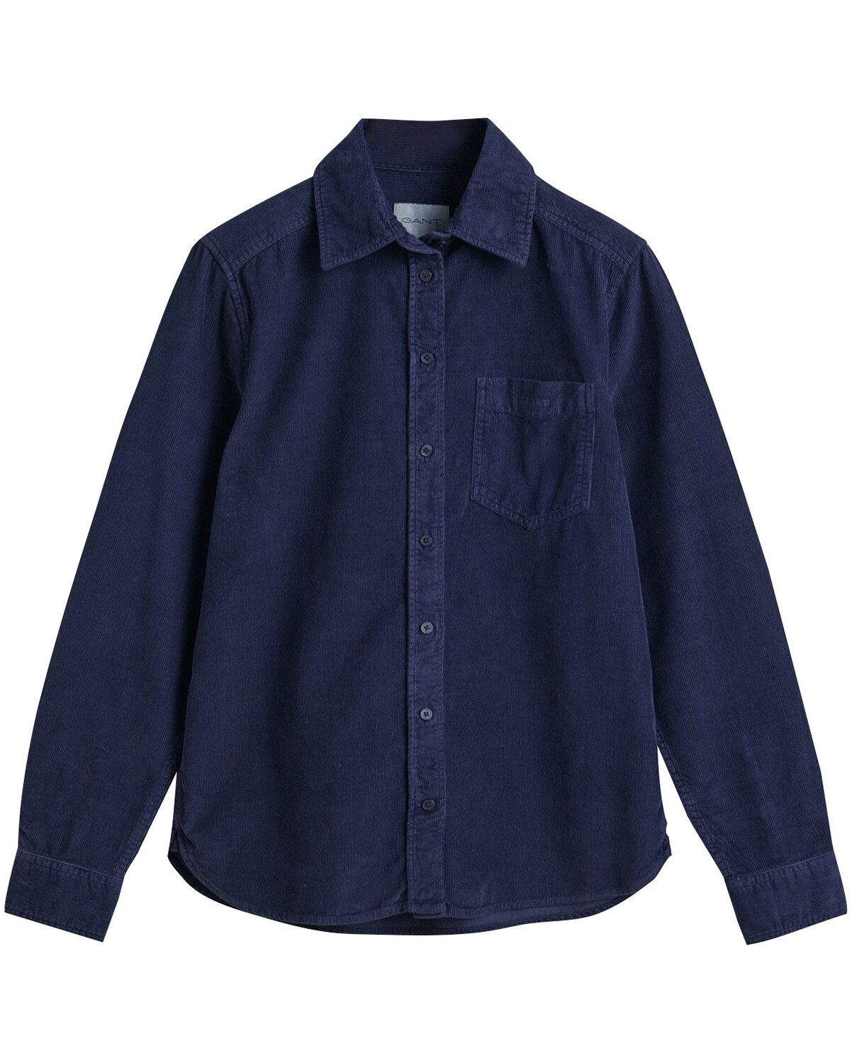 Hemdbluse Feincord-Bluse