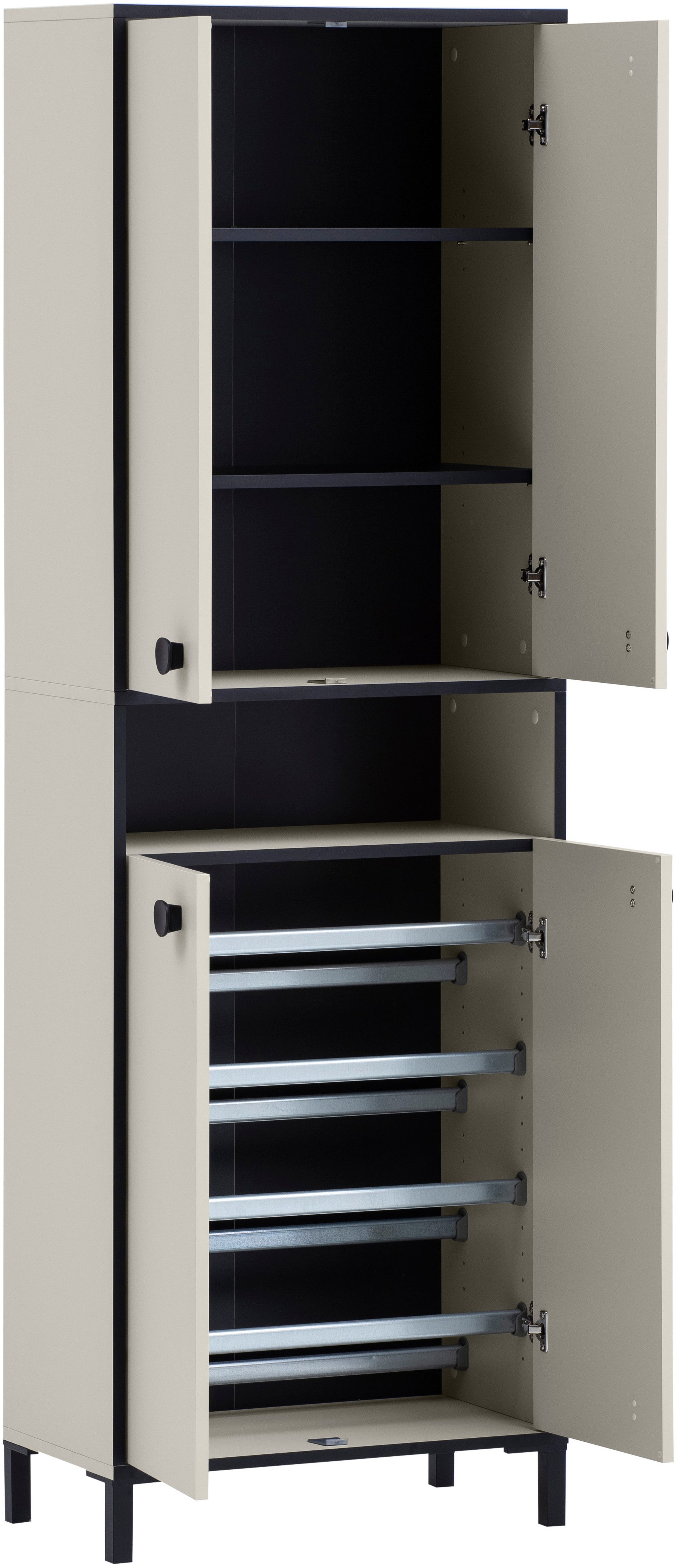 Schildmeyer Schuhschrank Edda, Schuhschrank, Made in Germany, B: 60 cm Solide Verarbeitung - Dieses Produkt ist in Deutschland gefertigt