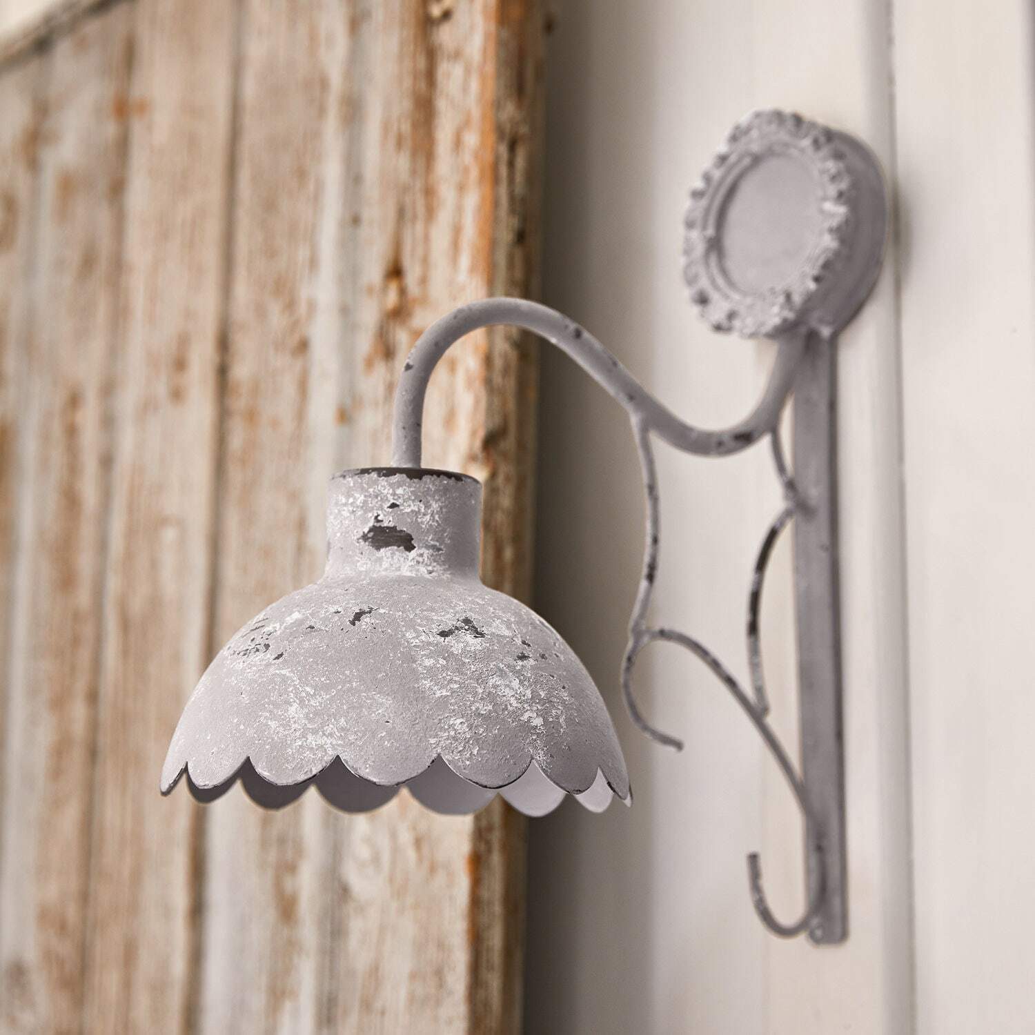 Mirabeau Wandleuchte Wandlampe Givre antikcreme günstig online kaufen