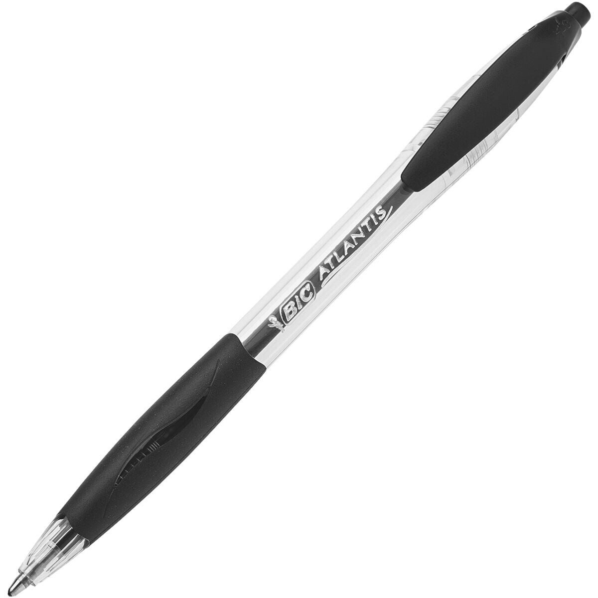 BIC Kugelschreiber Atlantis Classic, (36-tlg), mit transparentem Schaft