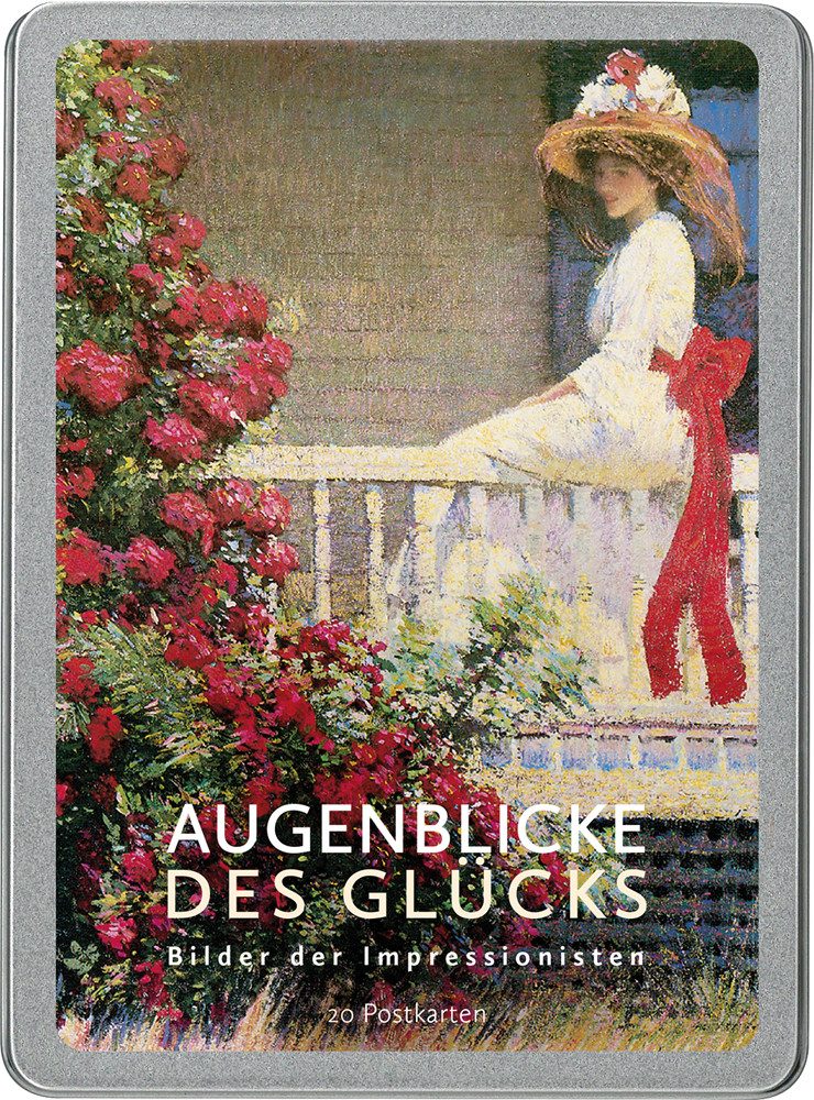 Postkarte Augenblicke des Glücks: Die Изображения der Impressionisten