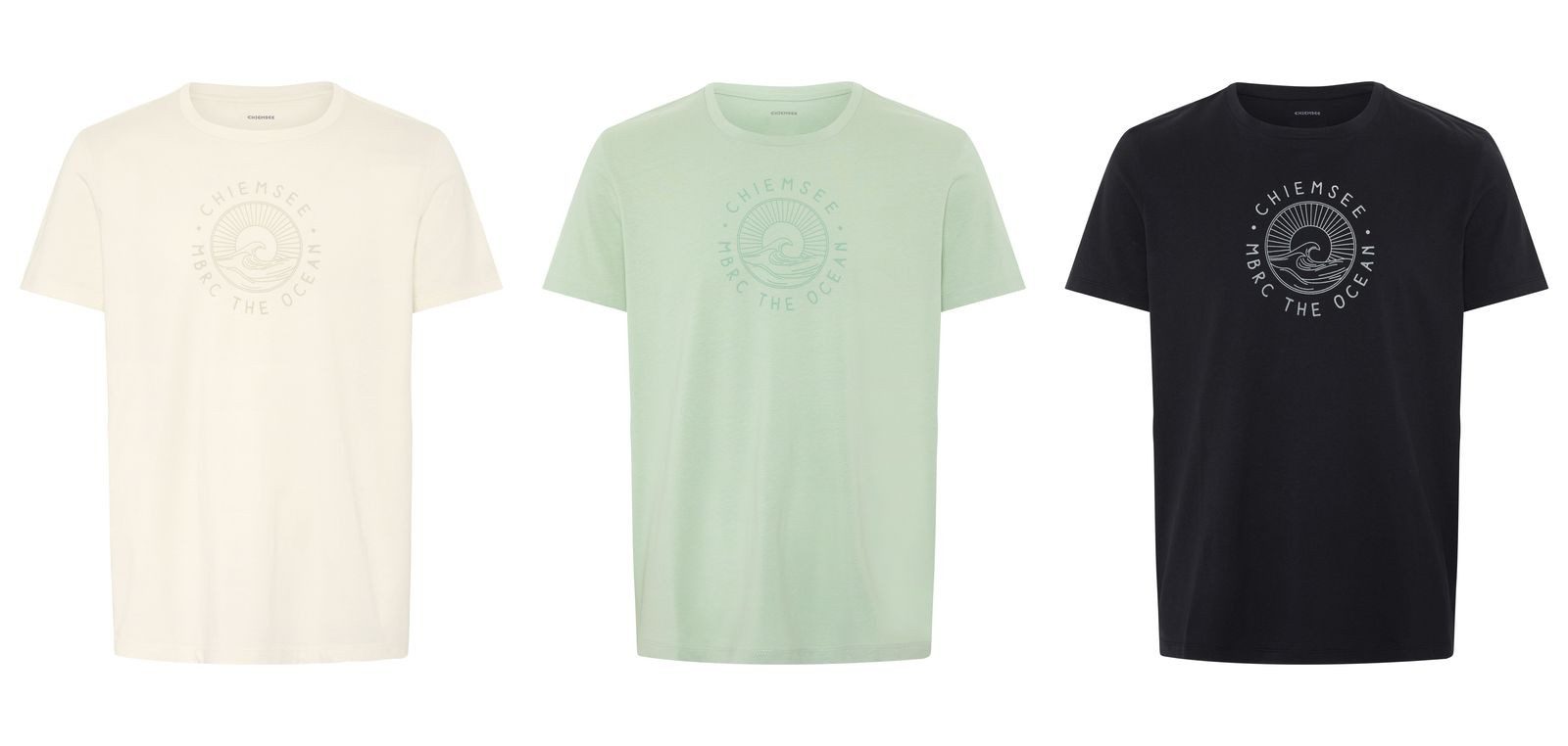Chiemsee Print-Shirt T-Shirt mit Wellenmotiv 1 günstig online kaufen