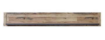 Wandboard NATURE TWO, B 185 x H 26 cm, Alpine Lodge Dekor, Graphit Dekor