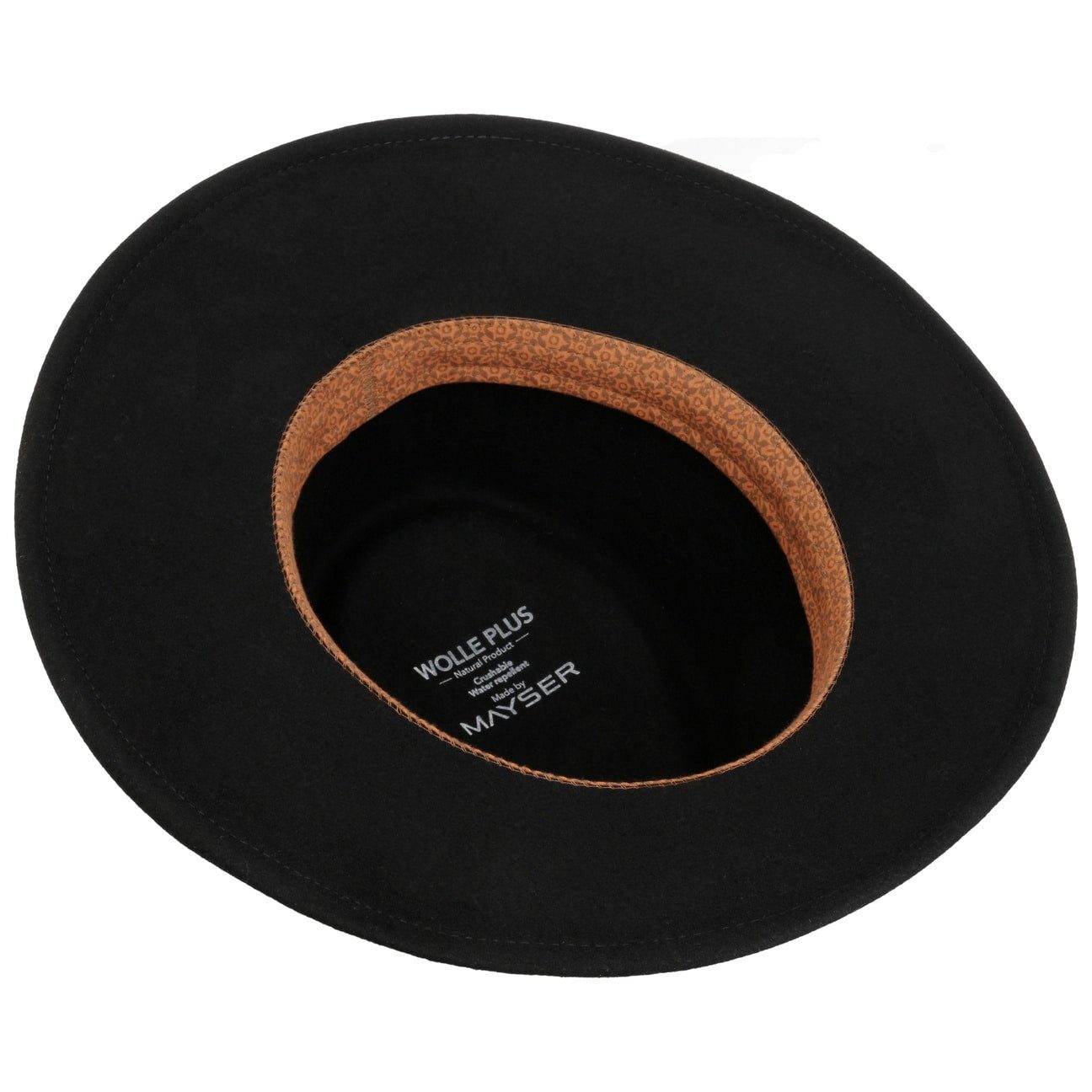 Mayser Filzhut (1-St) Wollhut mit Lederband, Made in the EU