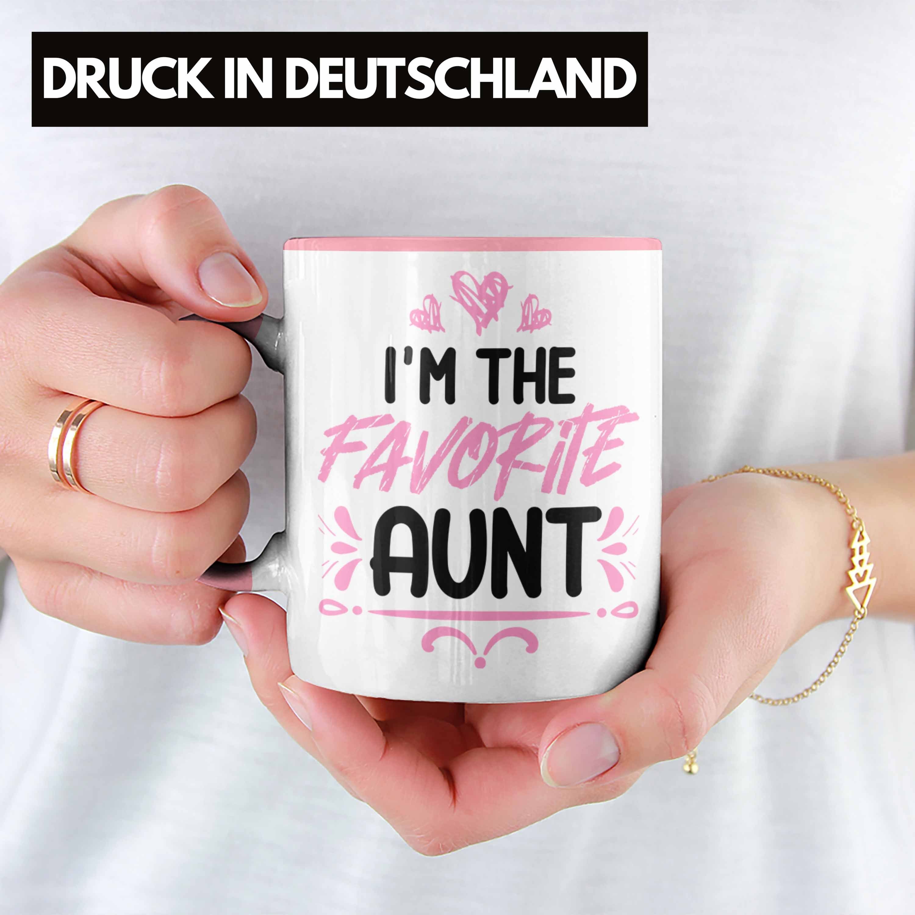 - Trendation I'm Welt The der Trendation Aunt Geschenk Favorite Tasse Tante Tasse Beste Rosa