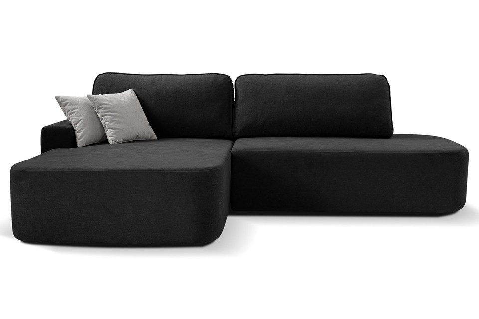 Beautysofa Ecksofa GAVI, mit Schlaffunktion, mit Bettkasten, viele Farbvarianten