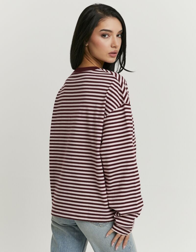 Tally Weijl Langarmshirt STSCOBERLA Baumwolle günstig online kaufen