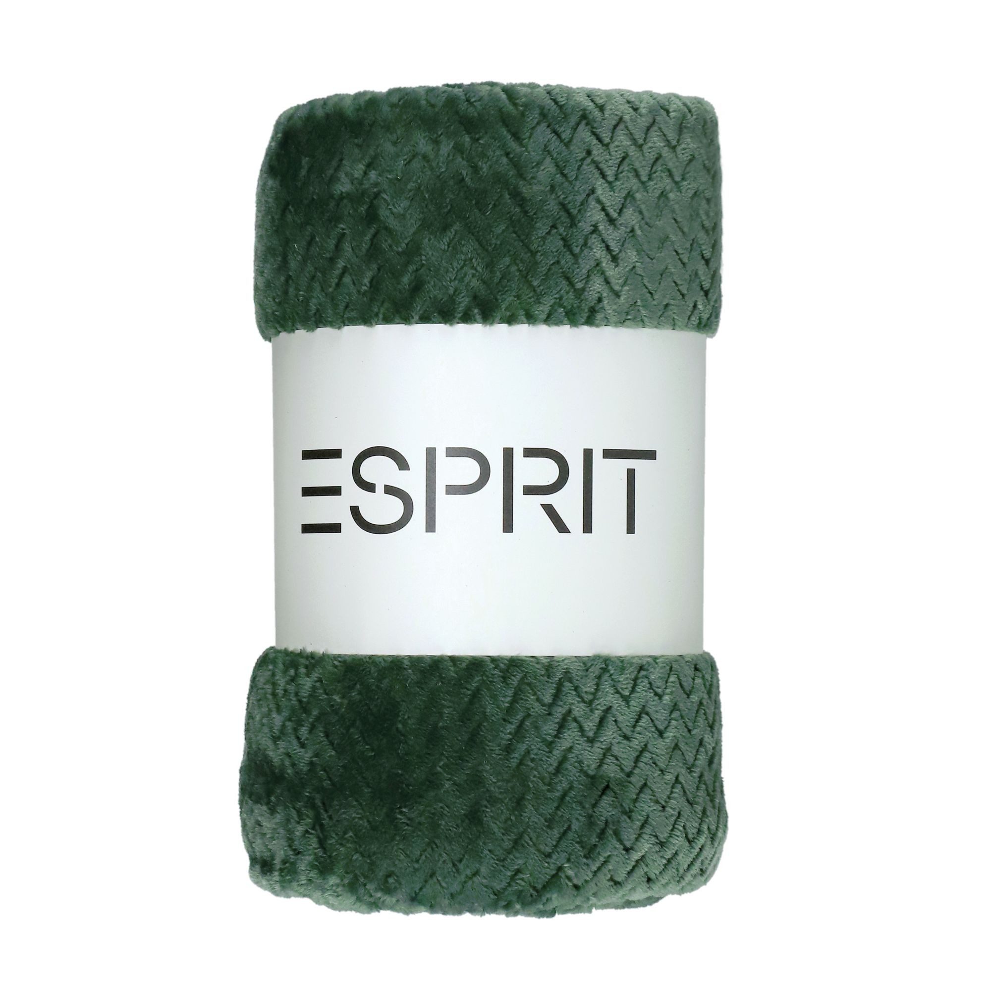 Esprit Tagesdecke COMFY-2 Wohndecke Set, 140 x 190 cm in Grün günstig online kaufen