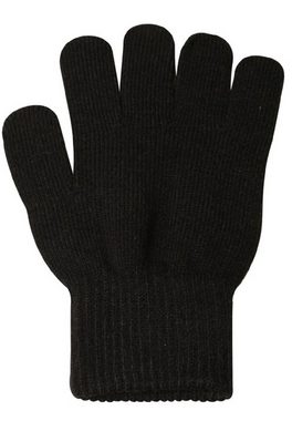 Capelli New York Baumwollhandschuhe 2x Handschuhe 1x einfarbig mit touchscreen-funktion (Doppelpack) Touchscreenfunktion an Daumen, Zeigefinger und Mittelfinger