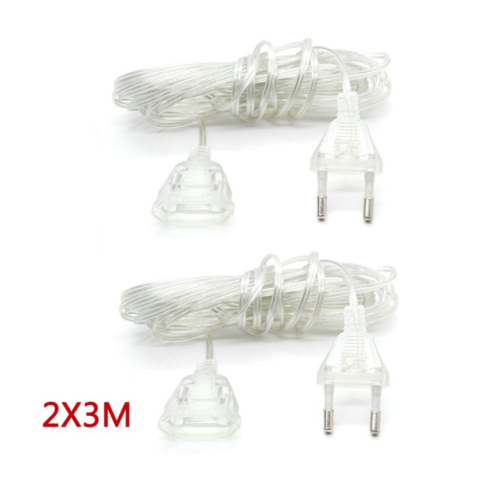 MUPOO Lichterkette LED-Lichtnetz 96/144/200/320/880LEDs LED-Lichterkette 8M günstig online kaufen