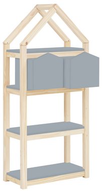 Lüttenhütt Kinderregal Meentje, Bücherregal,2 Boxen, Einlegeböden und Boxen aus MDF, Breite 59,5 cm