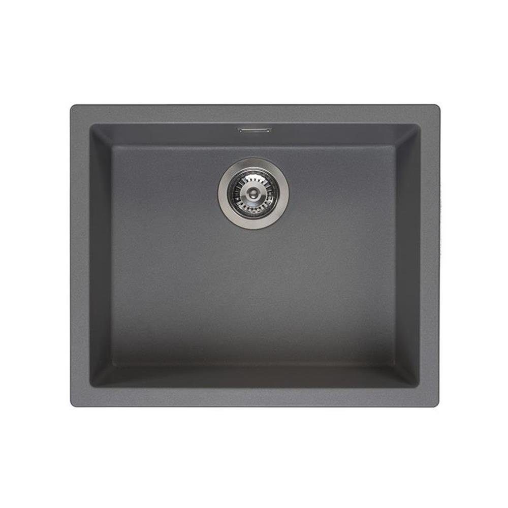 REGINOX Granitspüle Amsterdam 50, Regi-Granit Grey Silvery, 56/460 cm