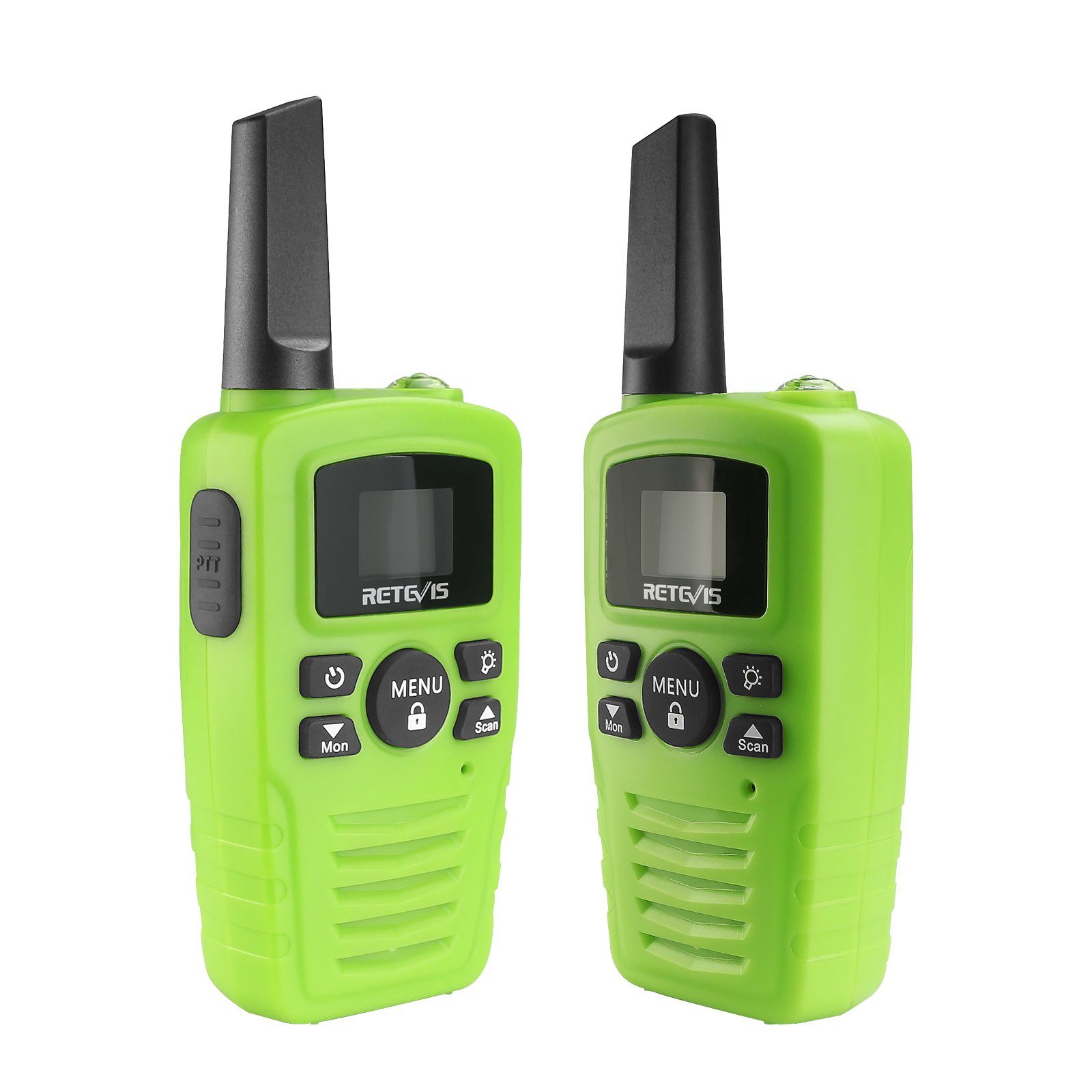 2PCS Retevis RT388 walkie talkie Kinder Spielzeug PMR-Funkgeräte 0.5W 8CH LCD DE 