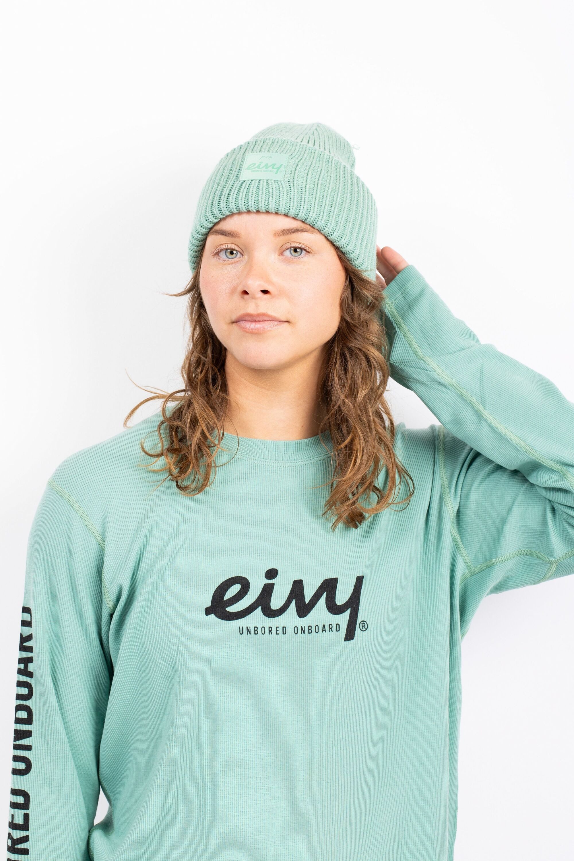Eivy Strickmütze Tonal Beanie (1-St) Im coolen Uni-Pastell-Look