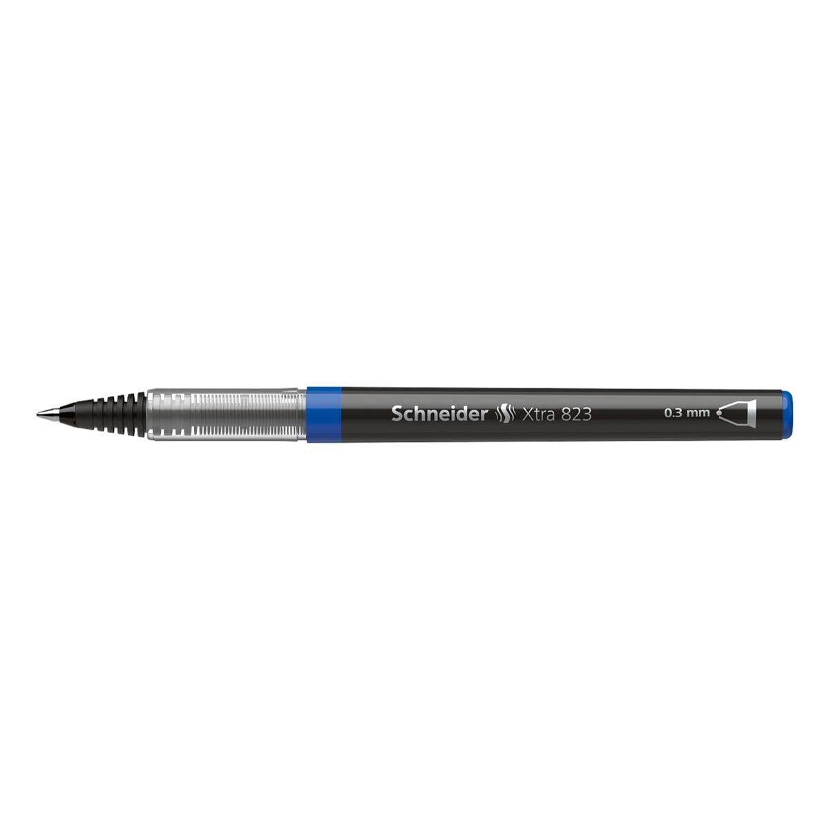 Schneider Tintenroller Xtra 823, Strichstärke: 0,3 mm (F) blau