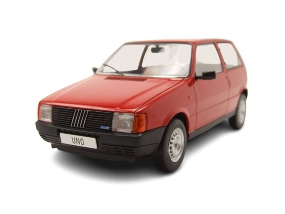Whitebox Modellauto Fiat Uno 1983 rot, Maßstab 1:24