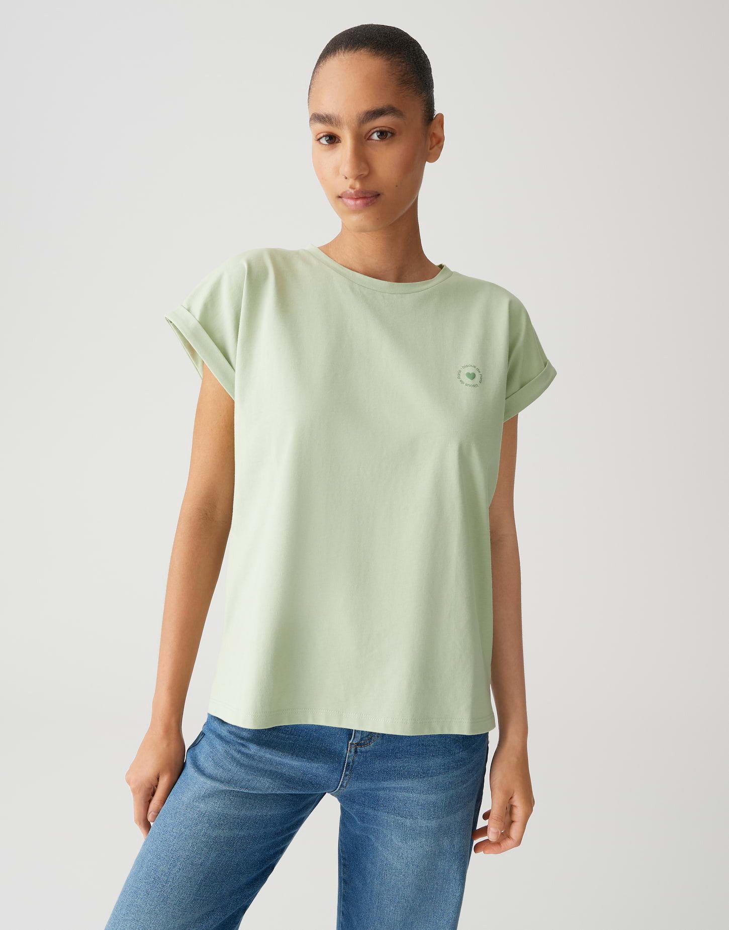 OPUS Kurzarmshirt SPARIS aus nachhaltigem Organic günstig online kaufen