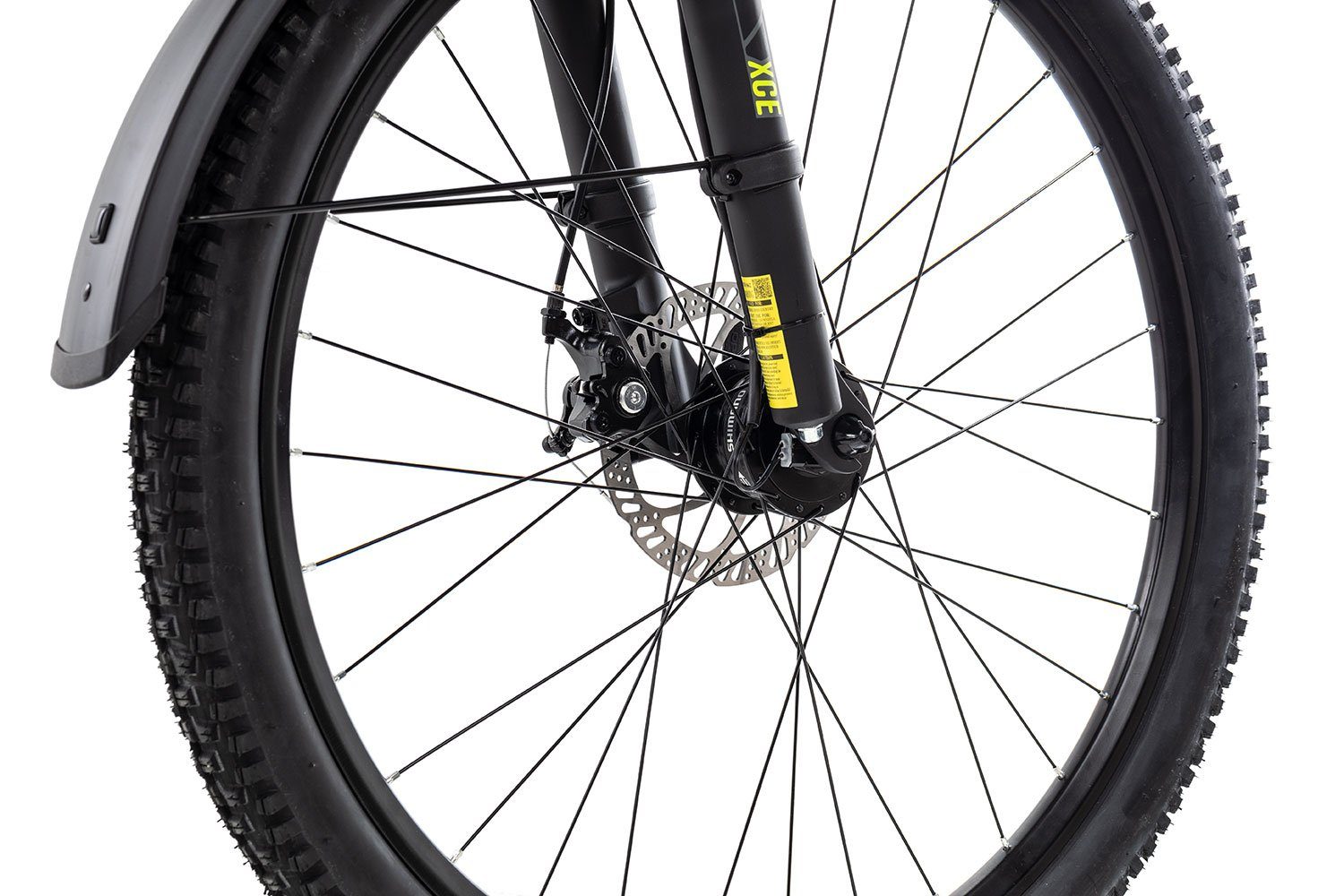 Tourney Axess Mountainbike Shimano Schaltwerk, SANDEE yellow black MTB-Hardtail STREET schwarz/grau 2022, Kettenschaltung, 21 RD-TX800-7 Gang matt/grey/neon