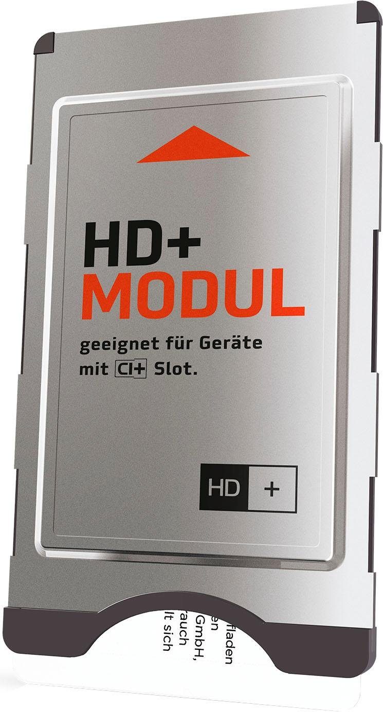 HD Plus HD+ Sender-Paket für 6 Monate HD+-Modul, nur für Satellit, 23  private HD- und 2 UHD-Sender sowie 40 frei empfangbare HD-Sender