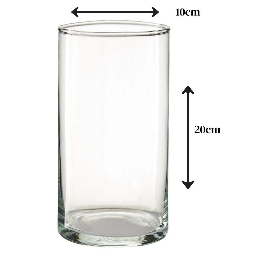 Rudolph Keramik Dekovase ZYLINDER, Hot Cut