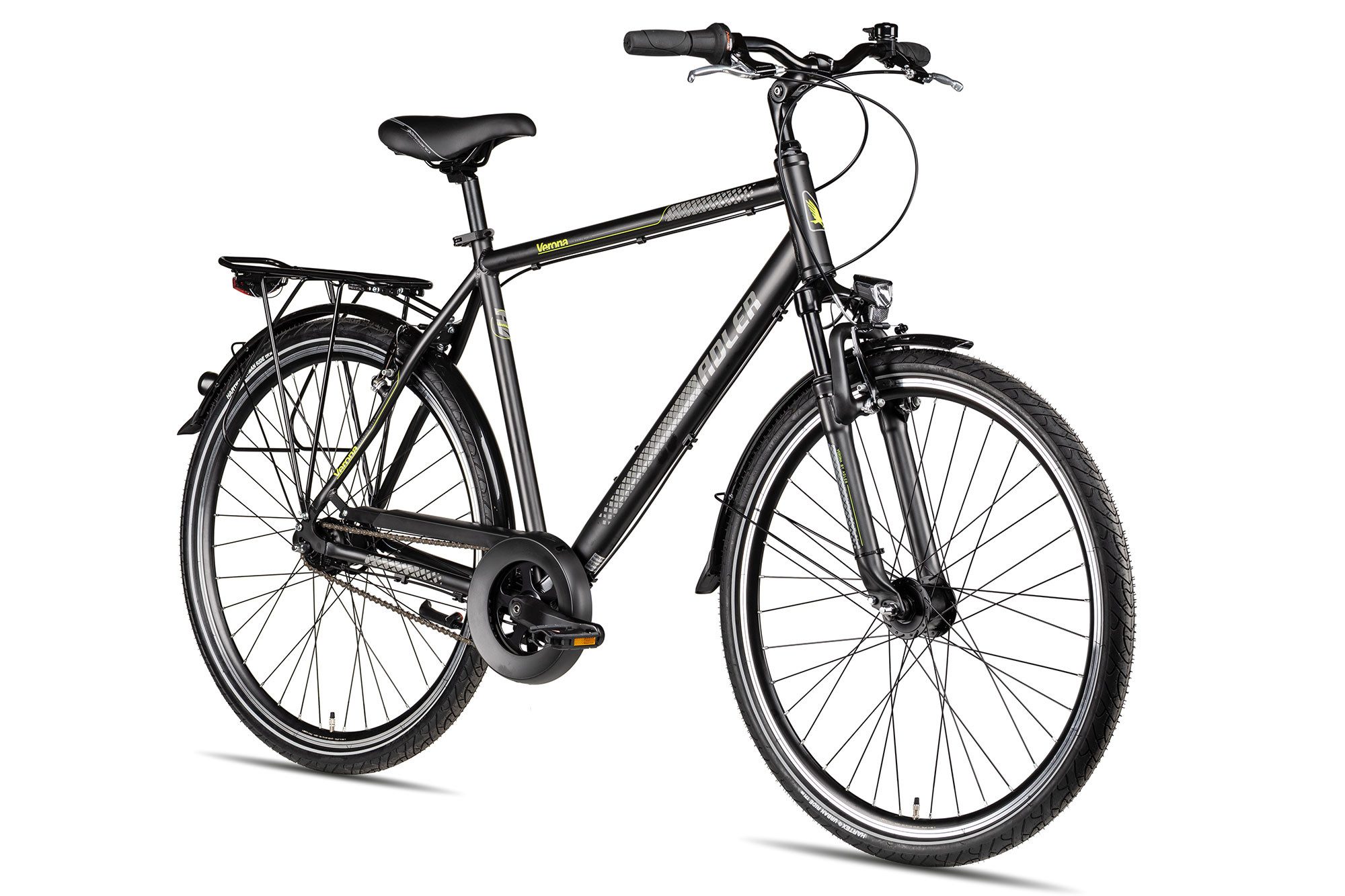 Adler Cityrad Adler Verona NEXUS, 7 Gang Shimano Nexus 7 Rücktritt Schaltwerk, Nabenschaltung Rücktritt, Nabenschaltung Rücktritt schwarz/grau