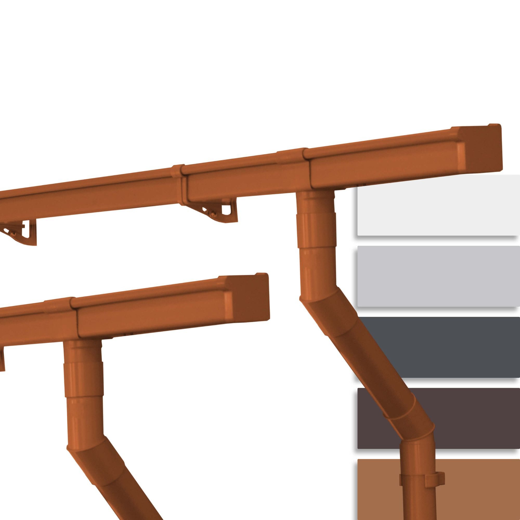 INEFA Dachrinne Dachrinnen Set Gartenhaus, NW günstig online kaufen