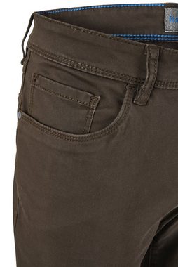 Hattric 5-Pocket-Jeans HATTRIC HUNTER dark brown 688405 6209.20 - HIGH STRETCH