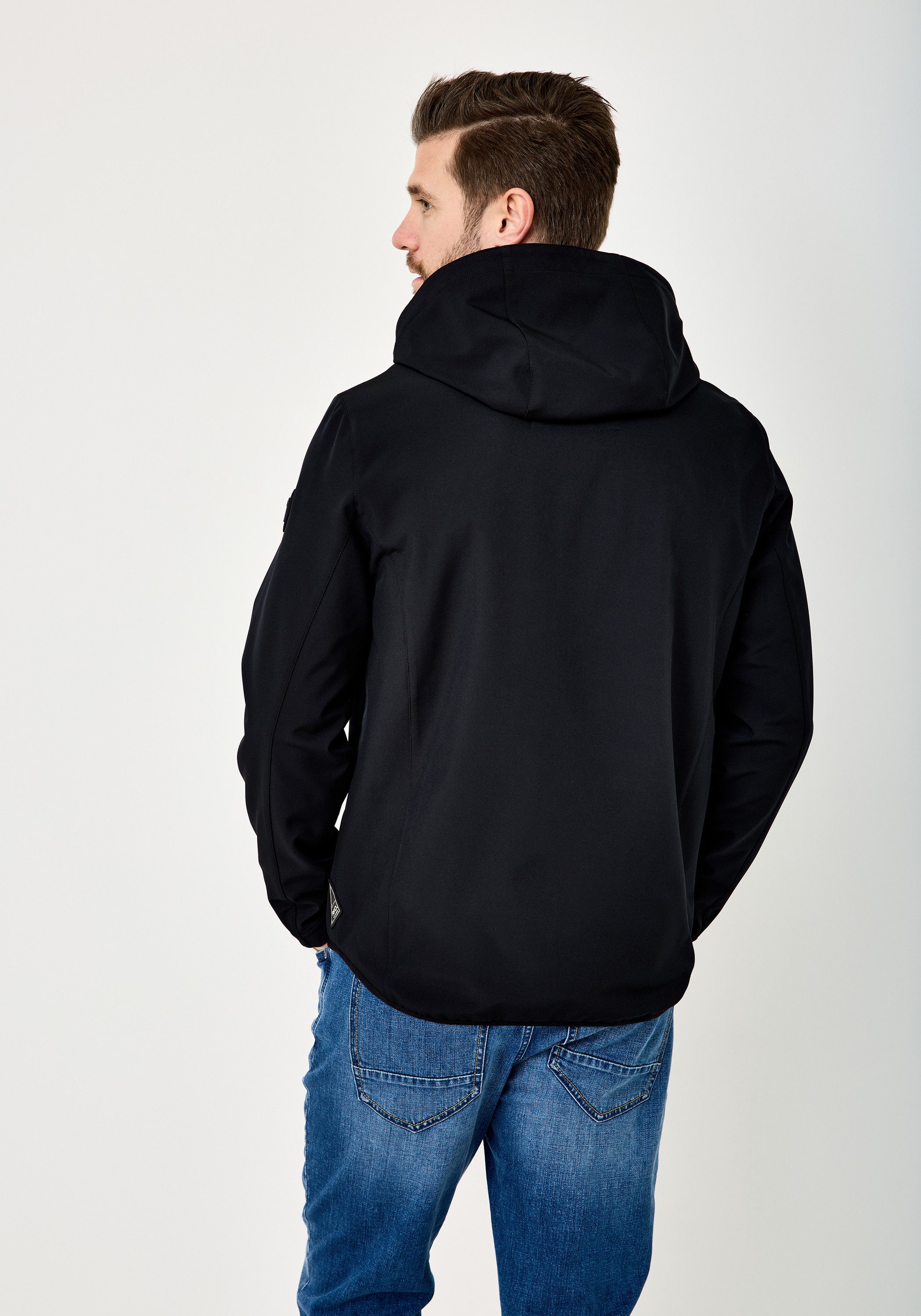 Redpoint Blouson KENT Softshell Outdoorjacke mit Kapuze und Stretch