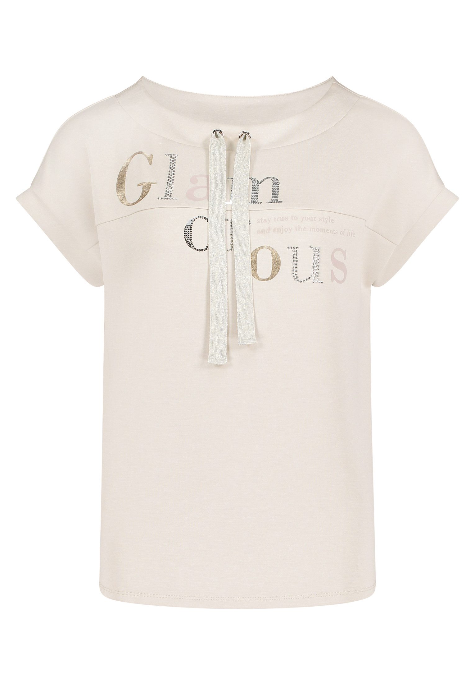 Betty Barclay Kurzarmshirt Damen mit Strass (1-tlg)