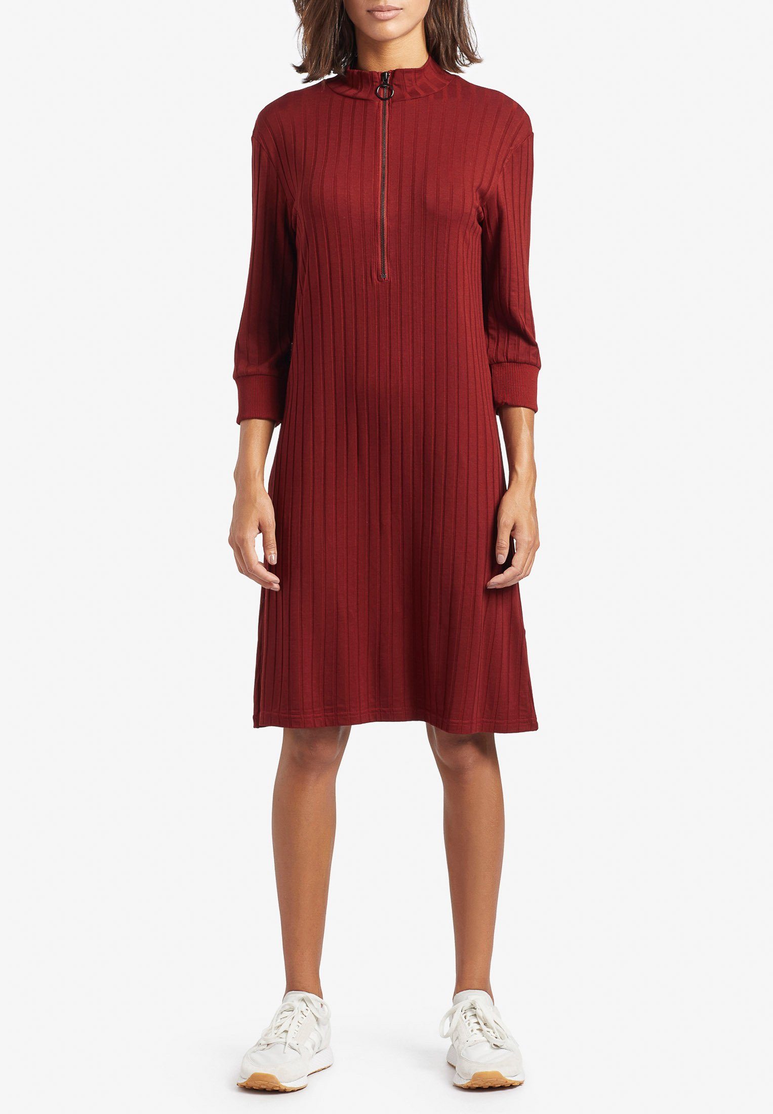 khujo A-Linien-Kleid »LARISSA« mit Metallreißverschluss online kaufen | OTTO