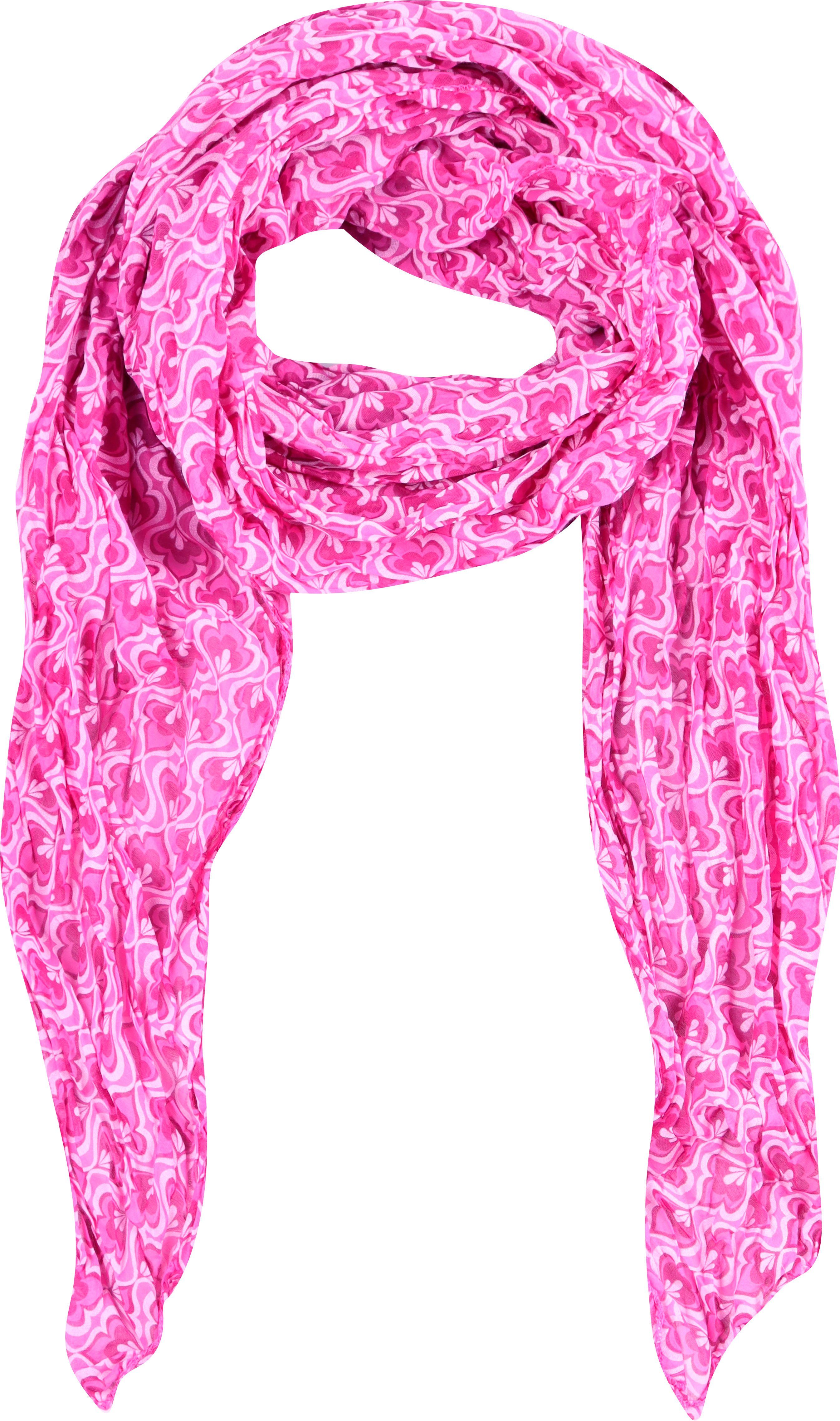 Alloverprint York pink Modeschal, Capelli New