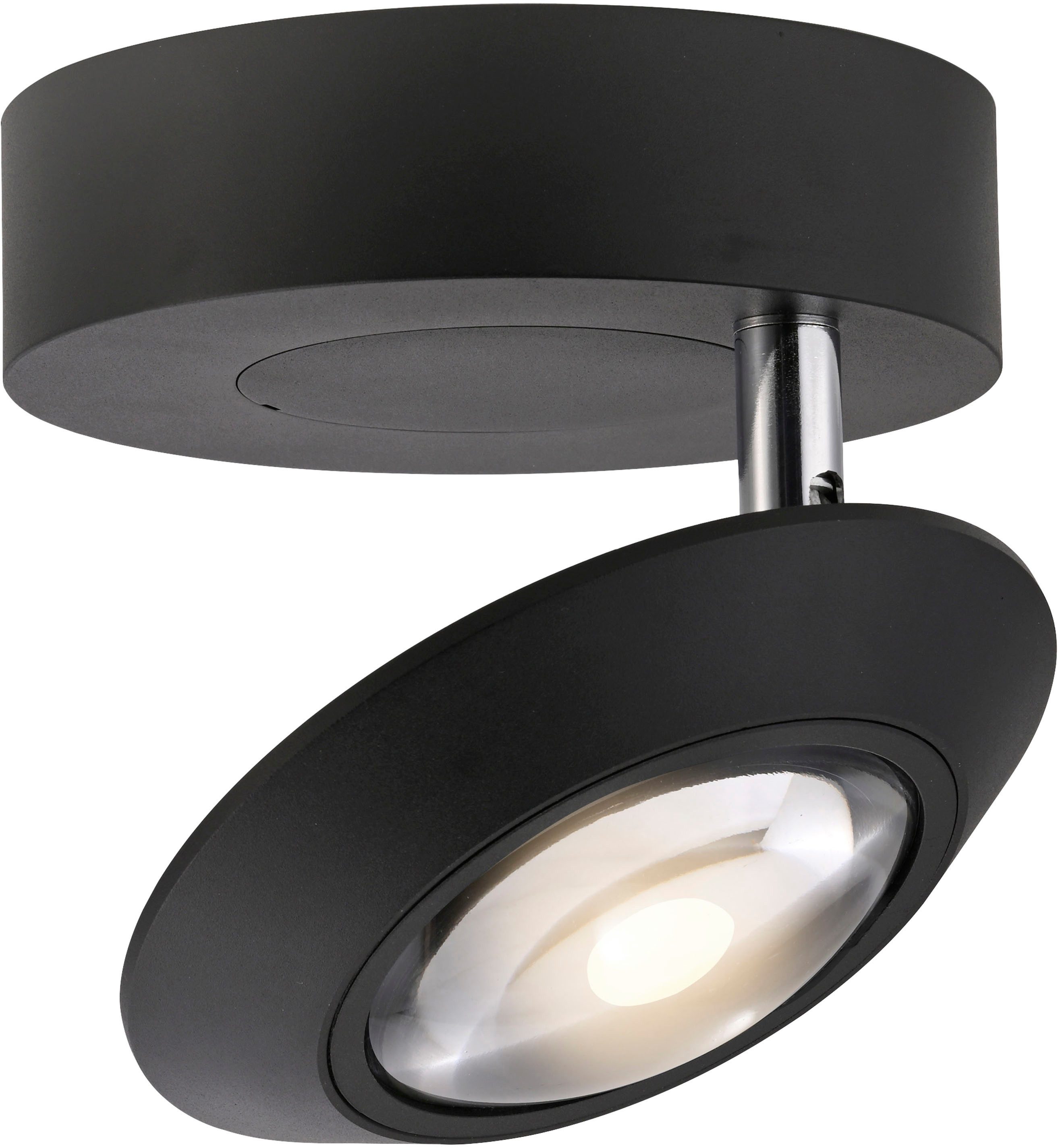 Neuhaus PURE LED Deckenleuchte PURE Oculis, LED fest integriert, Warmweiß, Dimmfähig über separaten Tronicdimmer, dreh- & schwenkbar