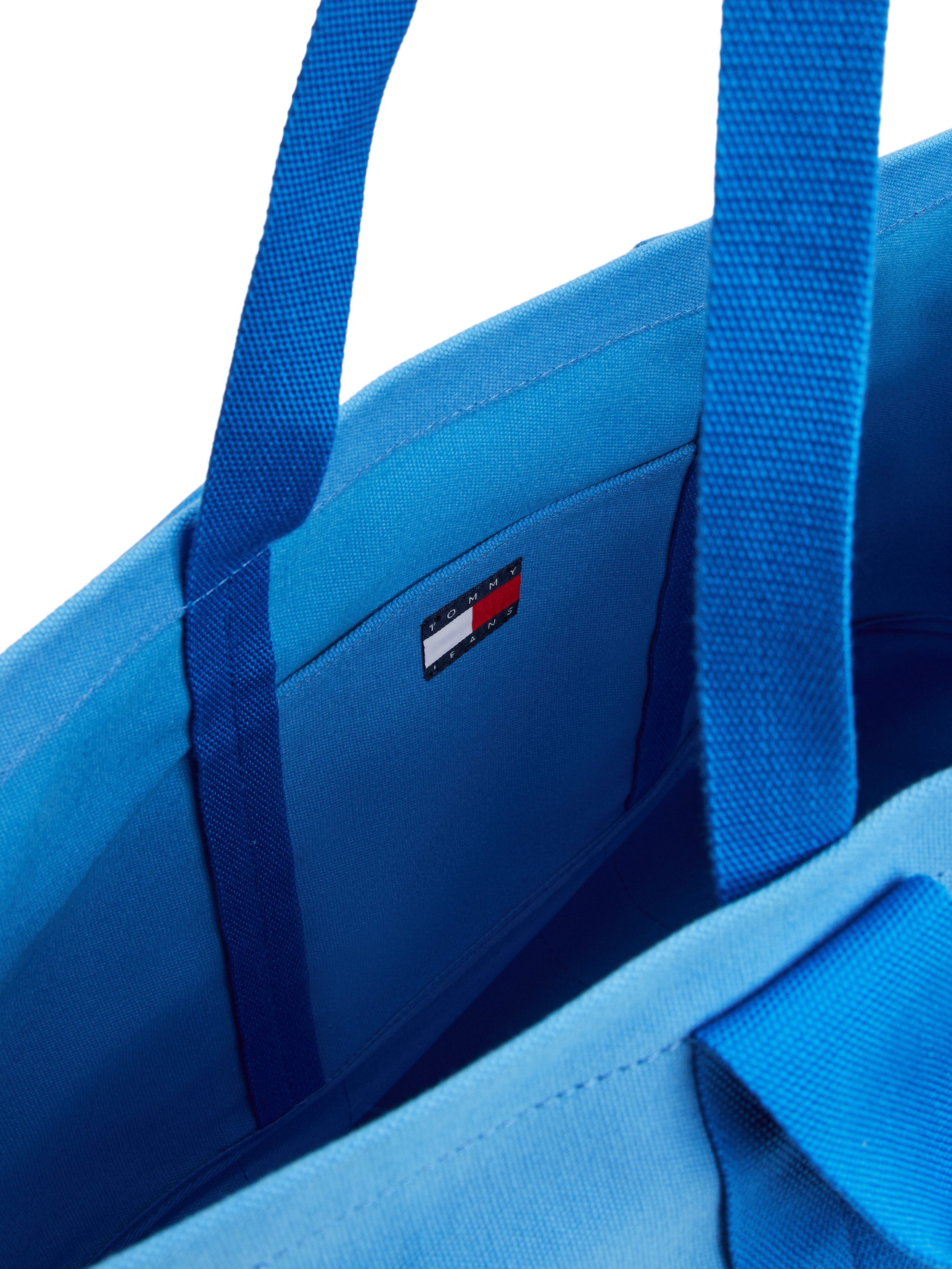 Tommy Jeans Tragetasche TJW TOTE EDITION CANVAS, Damen Henkeltasche, Shopper, Schultertasche mit Logo-Schriftzug